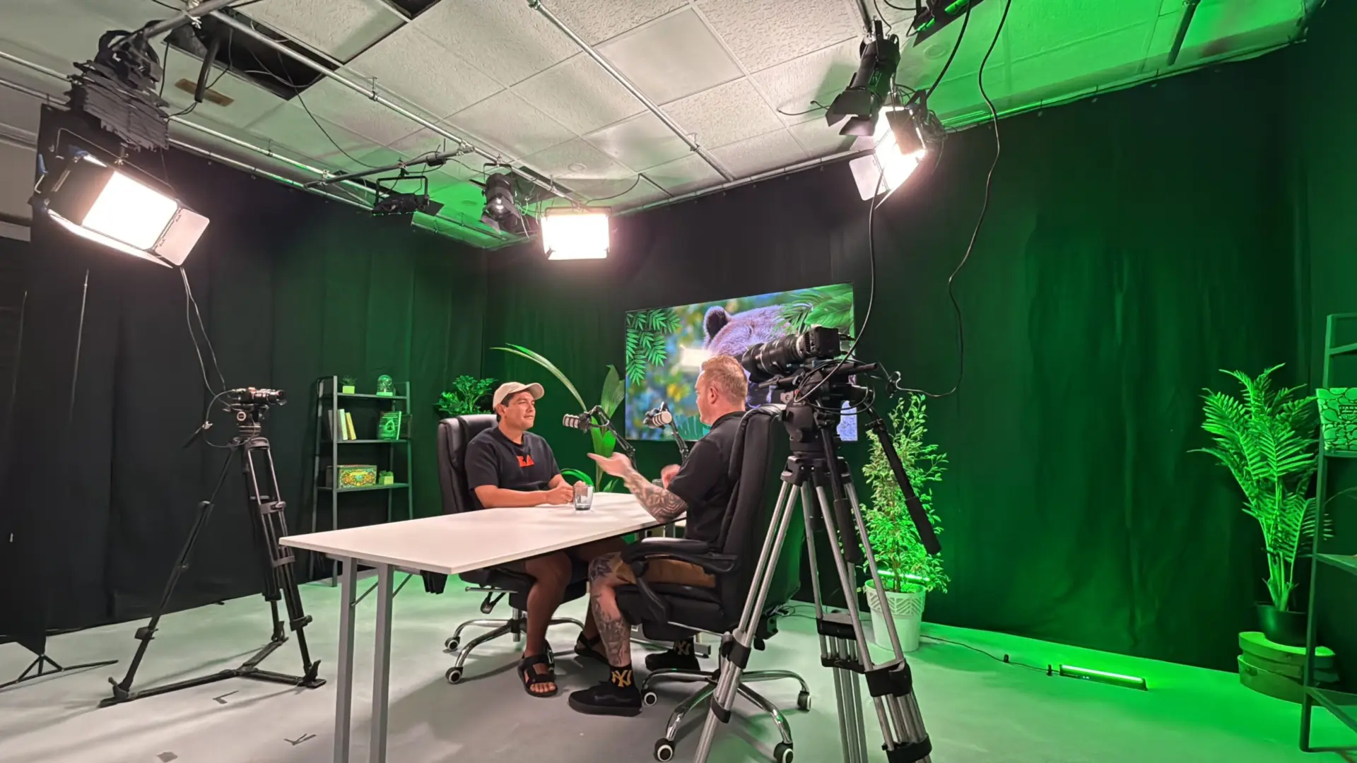 Estudio profesional para grabación de podcast y videopodcast